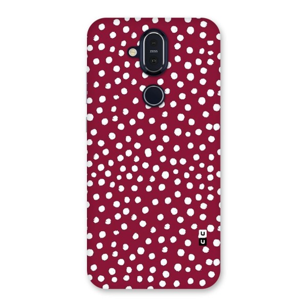 Best Dots Pattern Back Case for Nokia 8.1