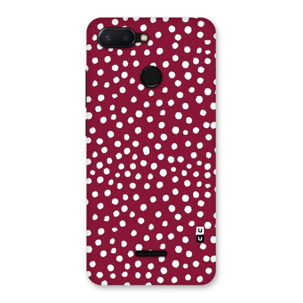 Best Dots Pattern Back Case for Redmi 6