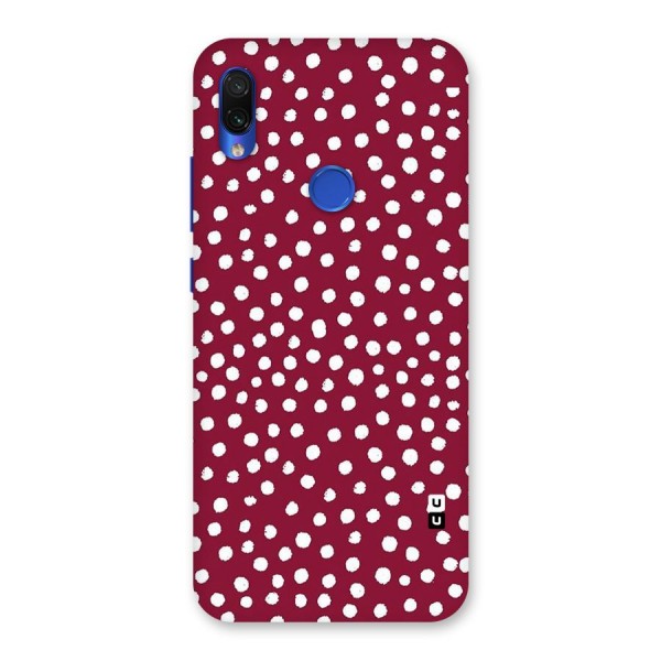 Best Dots Pattern Back Case for Redmi Note 7S