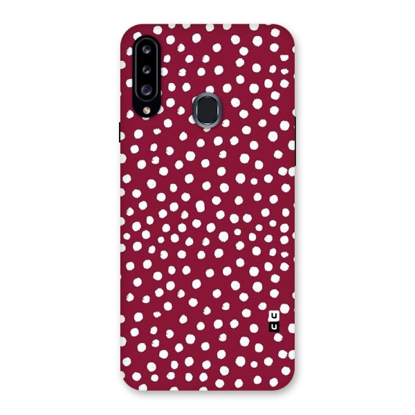 Best Dots Pattern Back Case for Samsung Galaxy A20s
