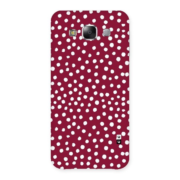 Best Dots Pattern Back Case for Samsung Galaxy E5
