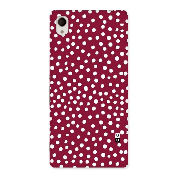 Best Dots Pattern Back Case for Sony Xperia M4