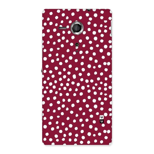 Best Dots Pattern Back Case for Sony Xperia SP