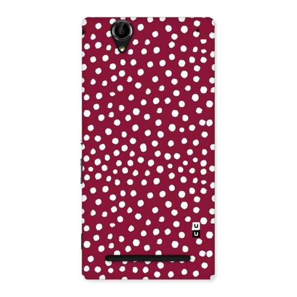 Best Dots Pattern Back Case for Sony Xperia T2