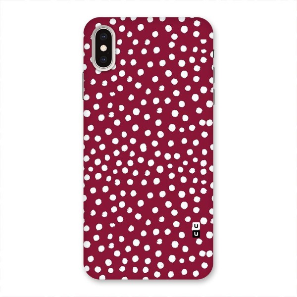 Best Dots Pattern Back Case for iPhone XS Max