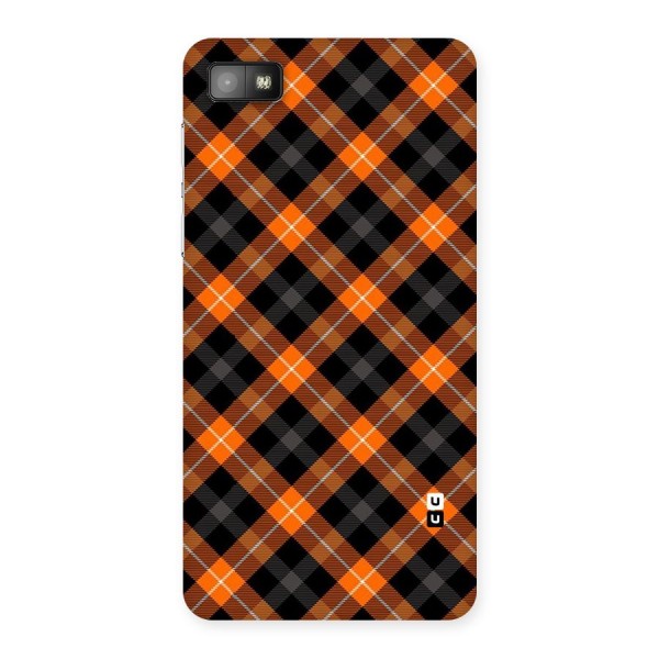 Best Textile Pattern Back Case for Blackberry Z10