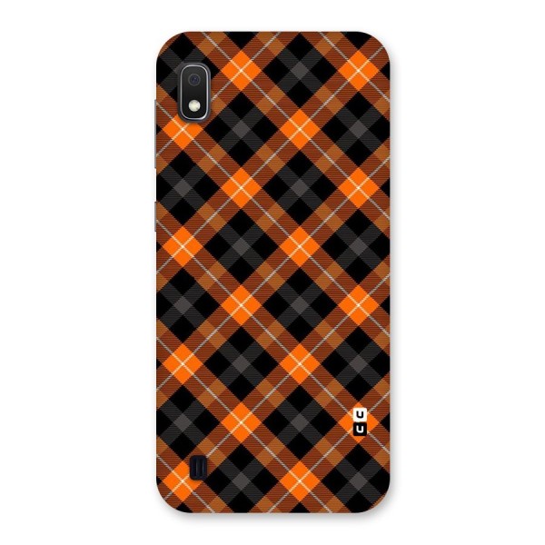 Best Textile Pattern Back Case for Galaxy A10