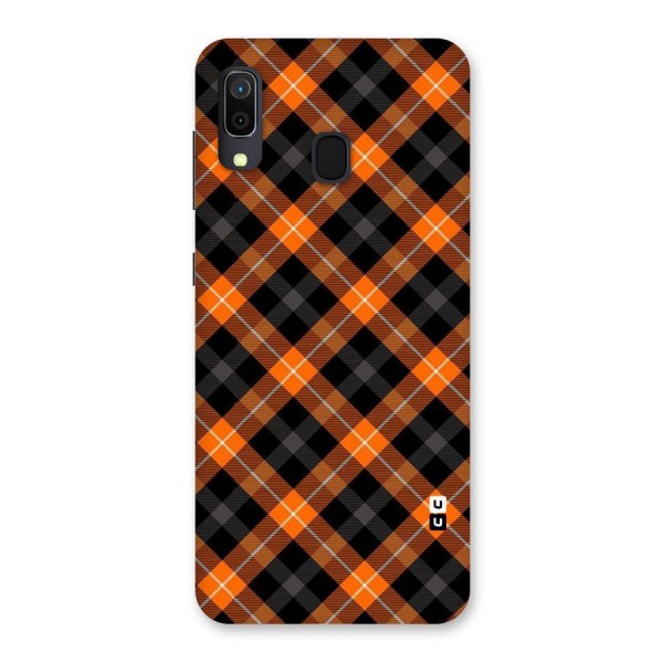 Best Textile Pattern Back Case for Galaxy A20