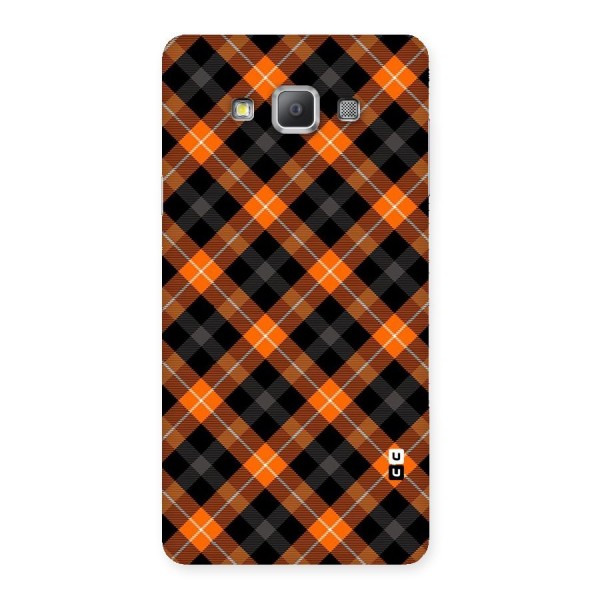 Best Textile Pattern Back Case for Galaxy A7
