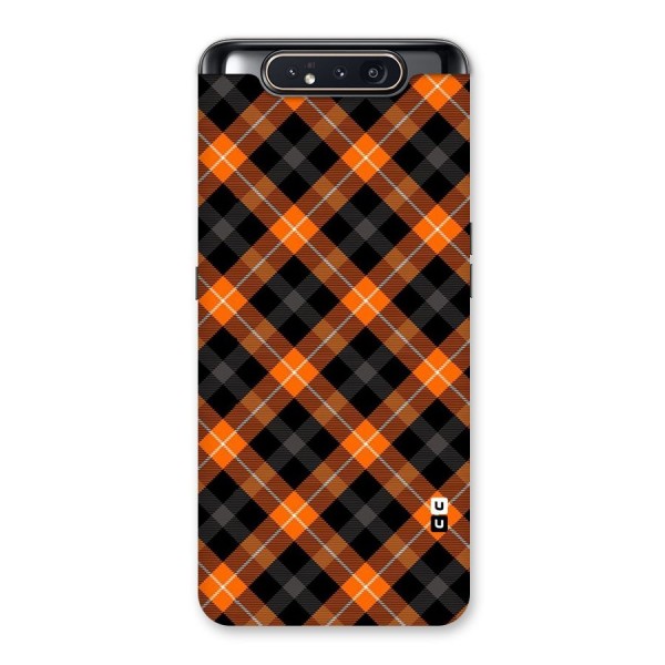 Best Textile Pattern Back Case for Galaxy A80
