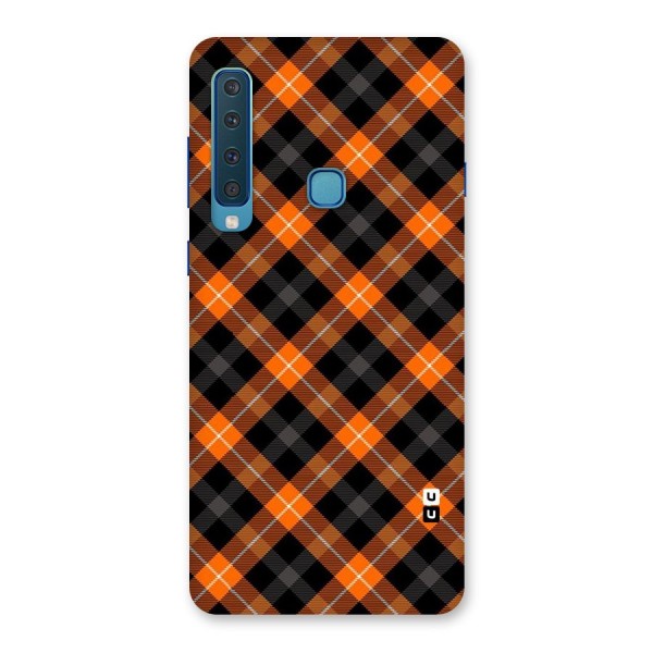 Best Textile Pattern Back Case for Galaxy A9 (2018)