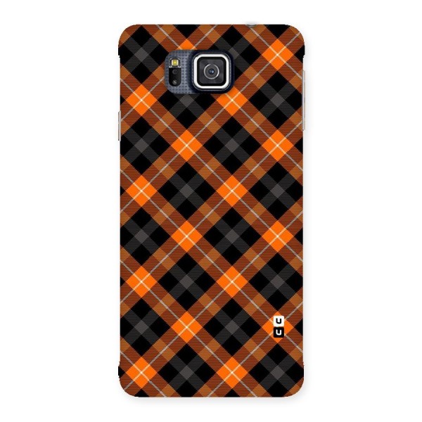 Best Textile Pattern Back Case for Galaxy Alpha