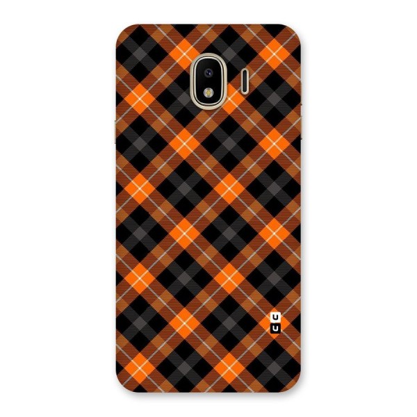 Best Textile Pattern Back Case for Galaxy J4