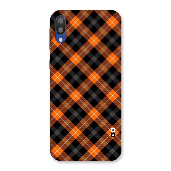 Best Textile Pattern Back Case for Galaxy M10