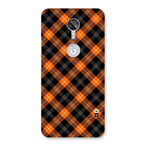 Best Textile Pattern Back Case for Gionee A1
