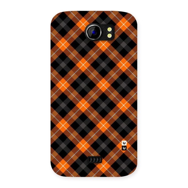 Best Textile Pattern Back Case for Micromax Canvas 2 A110