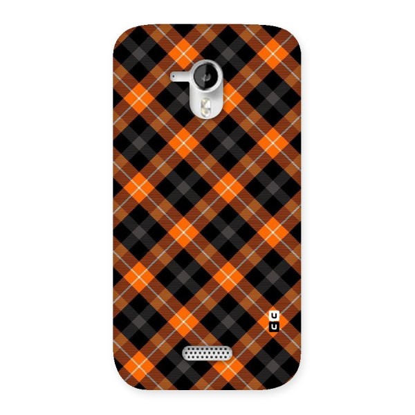 Best Textile Pattern Back Case for Micromax Canvas HD A116