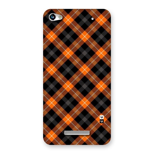 Best Textile Pattern Back Case for Micromax Hue 2