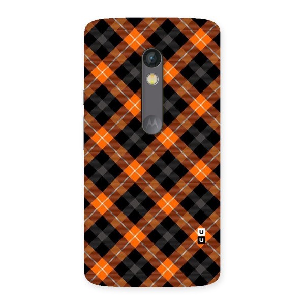 Best Textile Pattern Back Case for Moto X Play