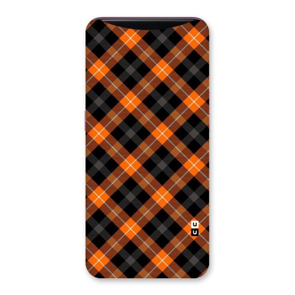 Best Textile Pattern Back Case for Oppo Find X