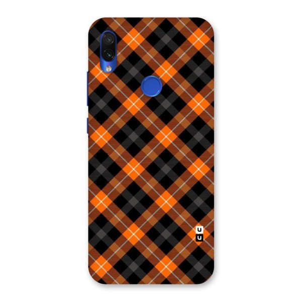 Best Textile Pattern Back Case for Redmi Note 7S
