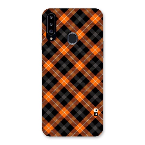 Best Textile Pattern Back Case for Samsung Galaxy A20s