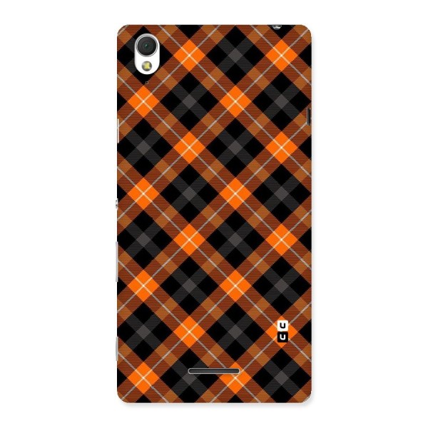 Best Textile Pattern Back Case for Sony Xperia T3