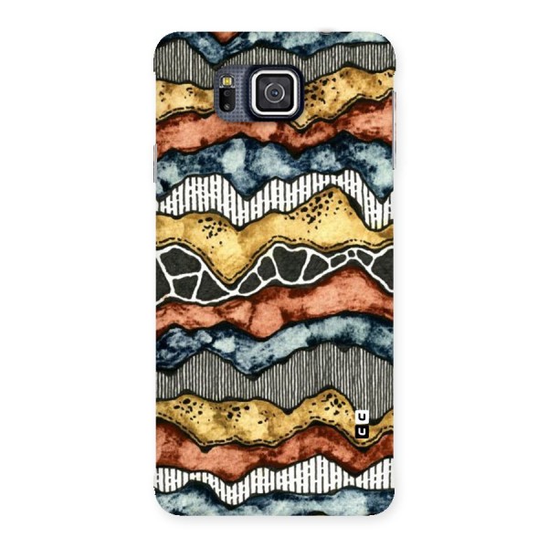 Best Texture Pattern Back Case for Galaxy Alpha