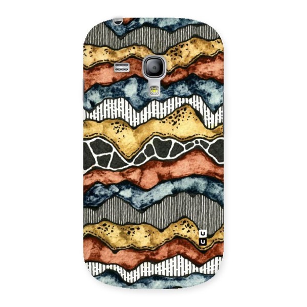 Best Texture Pattern Back Case for Galaxy S3 Mini
