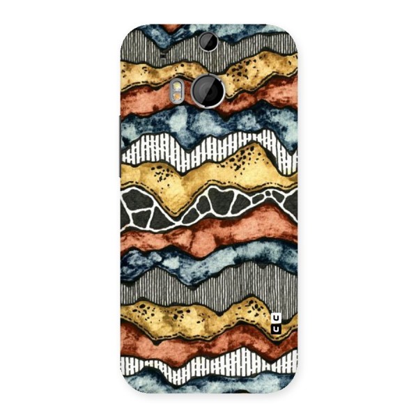 Best Texture Pattern Back Case for HTC One M8