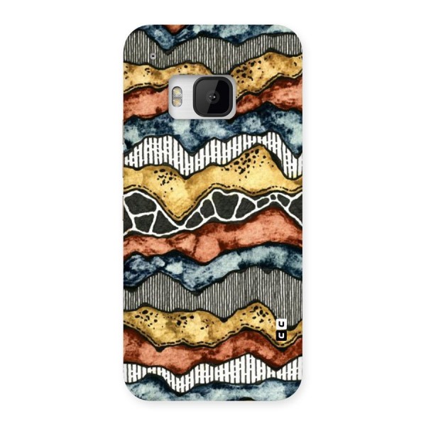 Best Texture Pattern Back Case for HTC One M9
