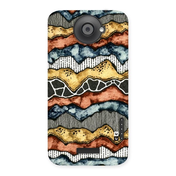 Best Texture Pattern Back Case for HTC One X