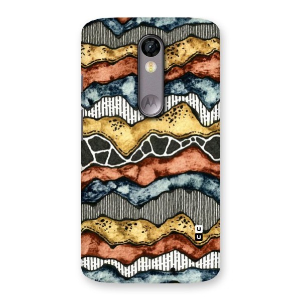 Best Texture Pattern Back Case for Moto X Force