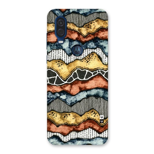 Best Texture Pattern Back Case for Motorola One Vision