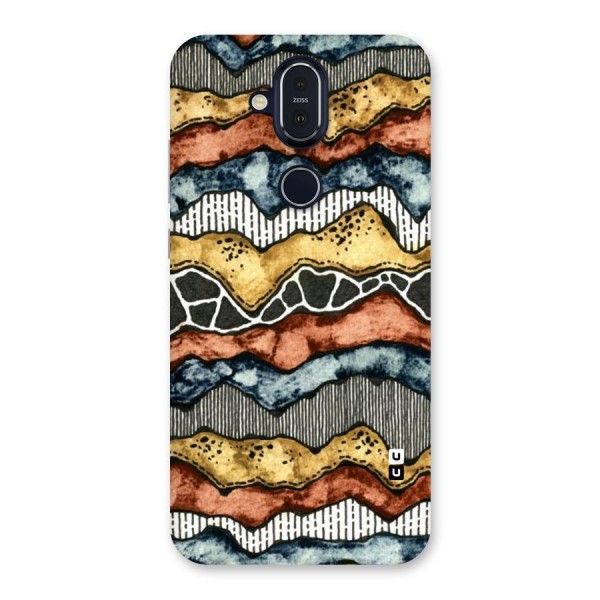 Best Texture Pattern Back Case for Nokia 8.1