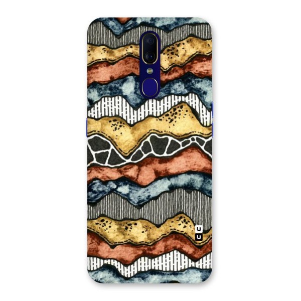 Best Texture Pattern Back Case for Oppo A9