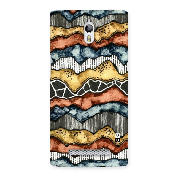 Best Texture Pattern Back Case for Oppo Find 7
