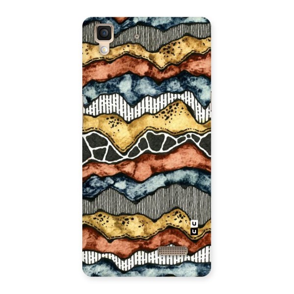 Best Texture Pattern Back Case for Oppo R7