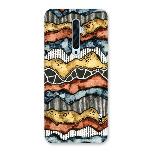 Best Texture Pattern Back Case for Oppo Reno2 F