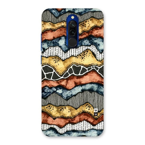 Best Texture Pattern Back Case for Redmi 8