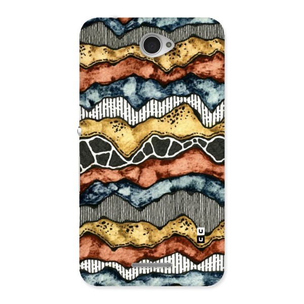 Best Texture Pattern Back Case for Sony Xperia E4