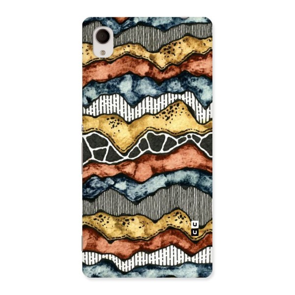 Best Texture Pattern Back Case for Sony Xperia M4