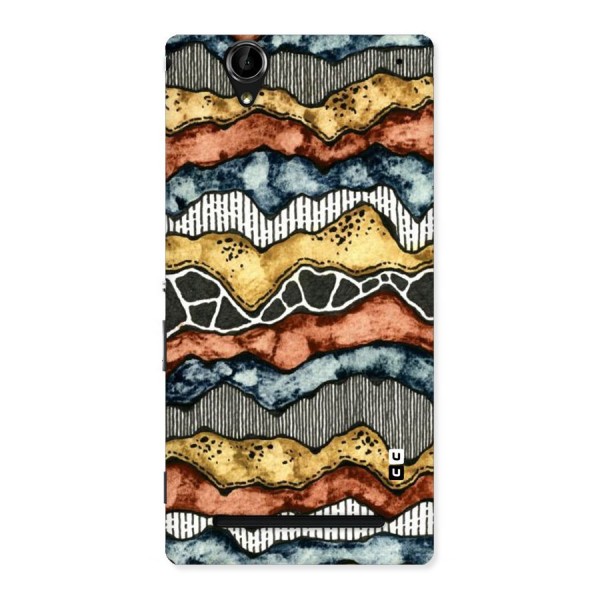 Best Texture Pattern Back Case for Sony Xperia T2