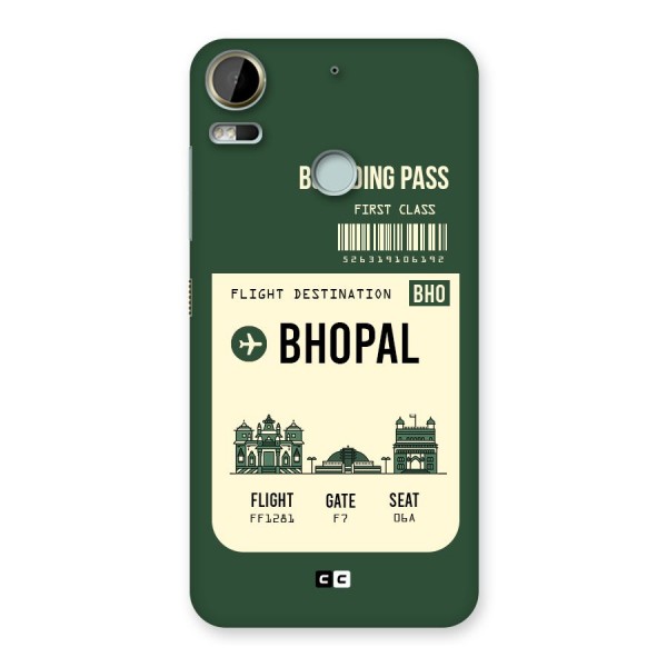 Bhopal Boarding Pass Back Case for Desire 10 Pro
