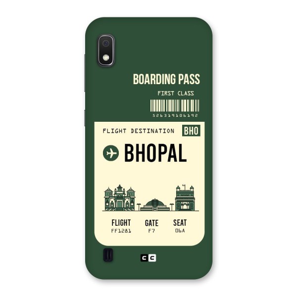 Bhopal Boarding Pass Back Case for Galaxy A10