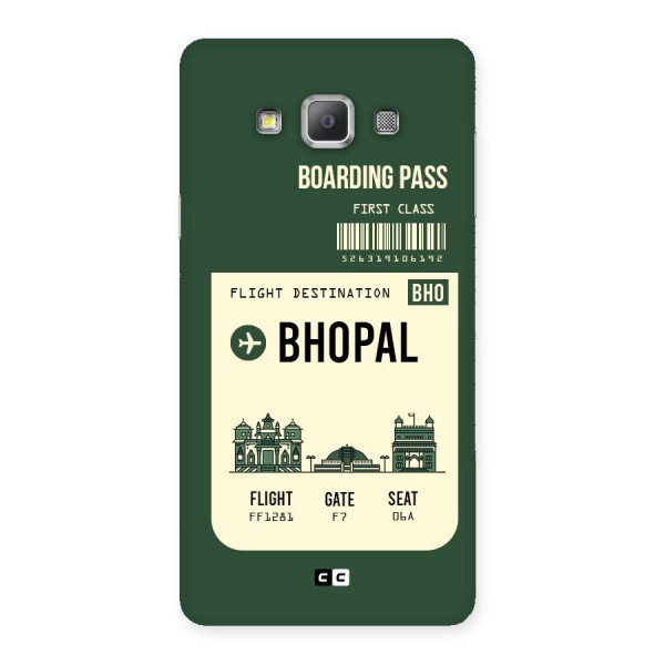 Bhopal Boarding Pass Back Case for Galaxy A7