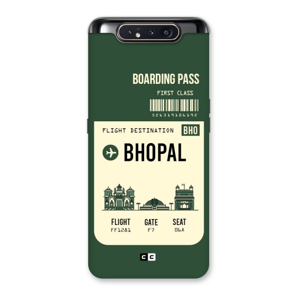 Bhopal Boarding Pass Back Case for Galaxy A80
