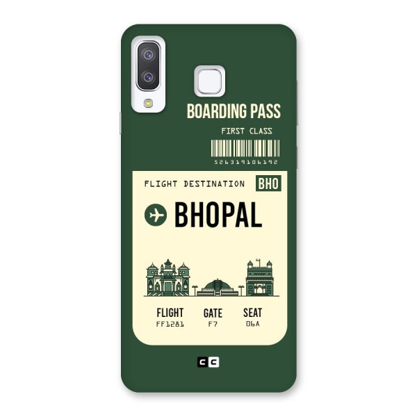 Bhopal Boarding Pass Back Case for Galaxy A8 Star