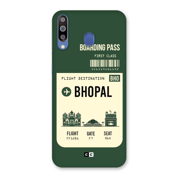 Bhopal Boarding Pass Back Case for Galaxy M30