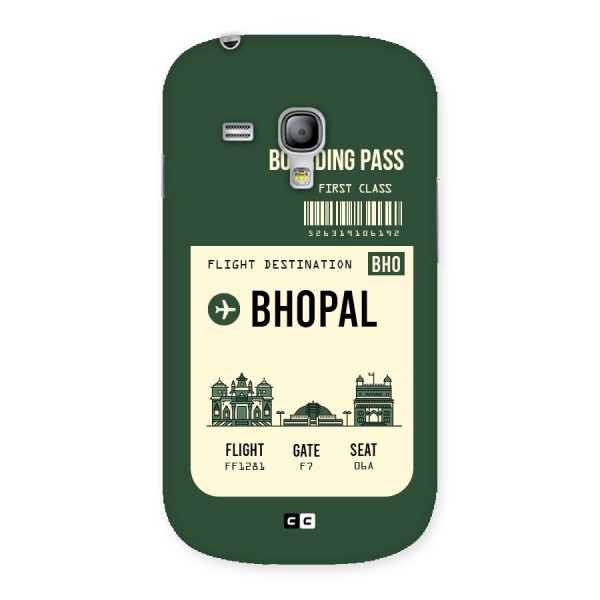 Bhopal Boarding Pass Back Case for Galaxy S3 Mini